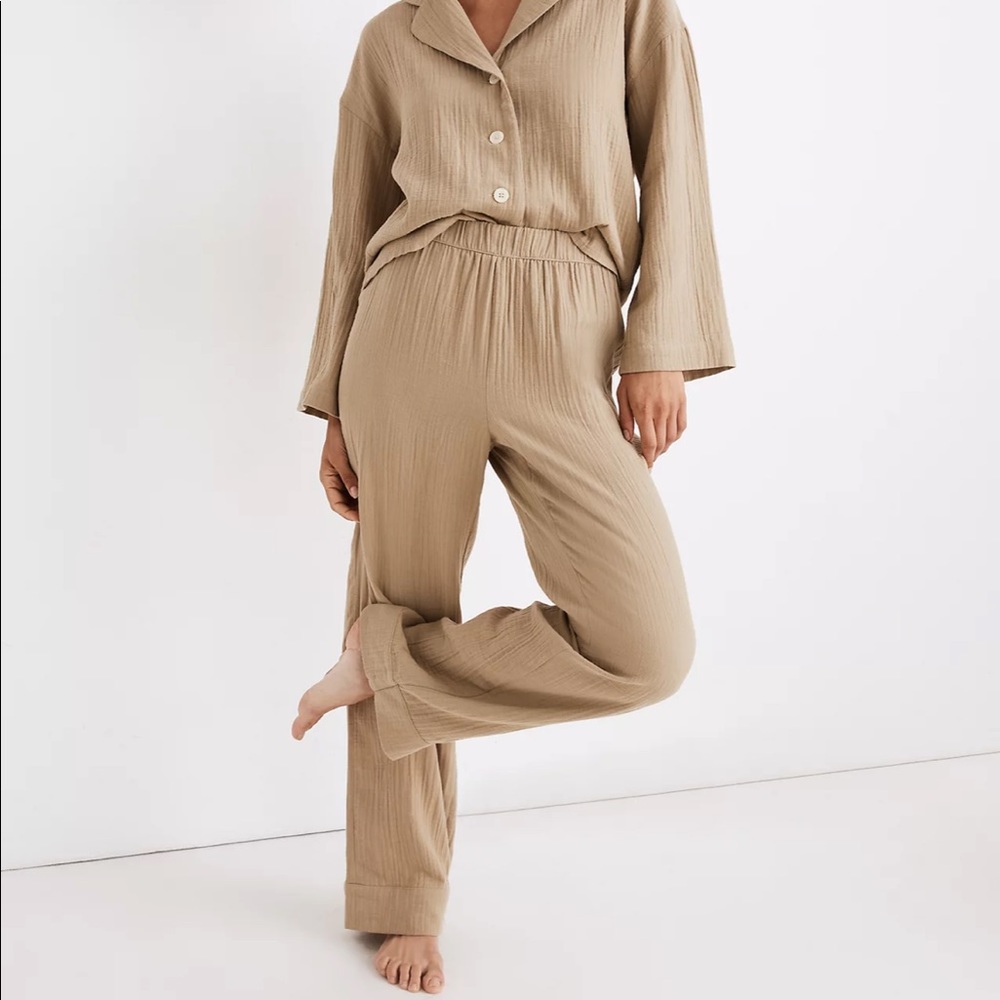 Madewell Double Gauze Pajama Pants